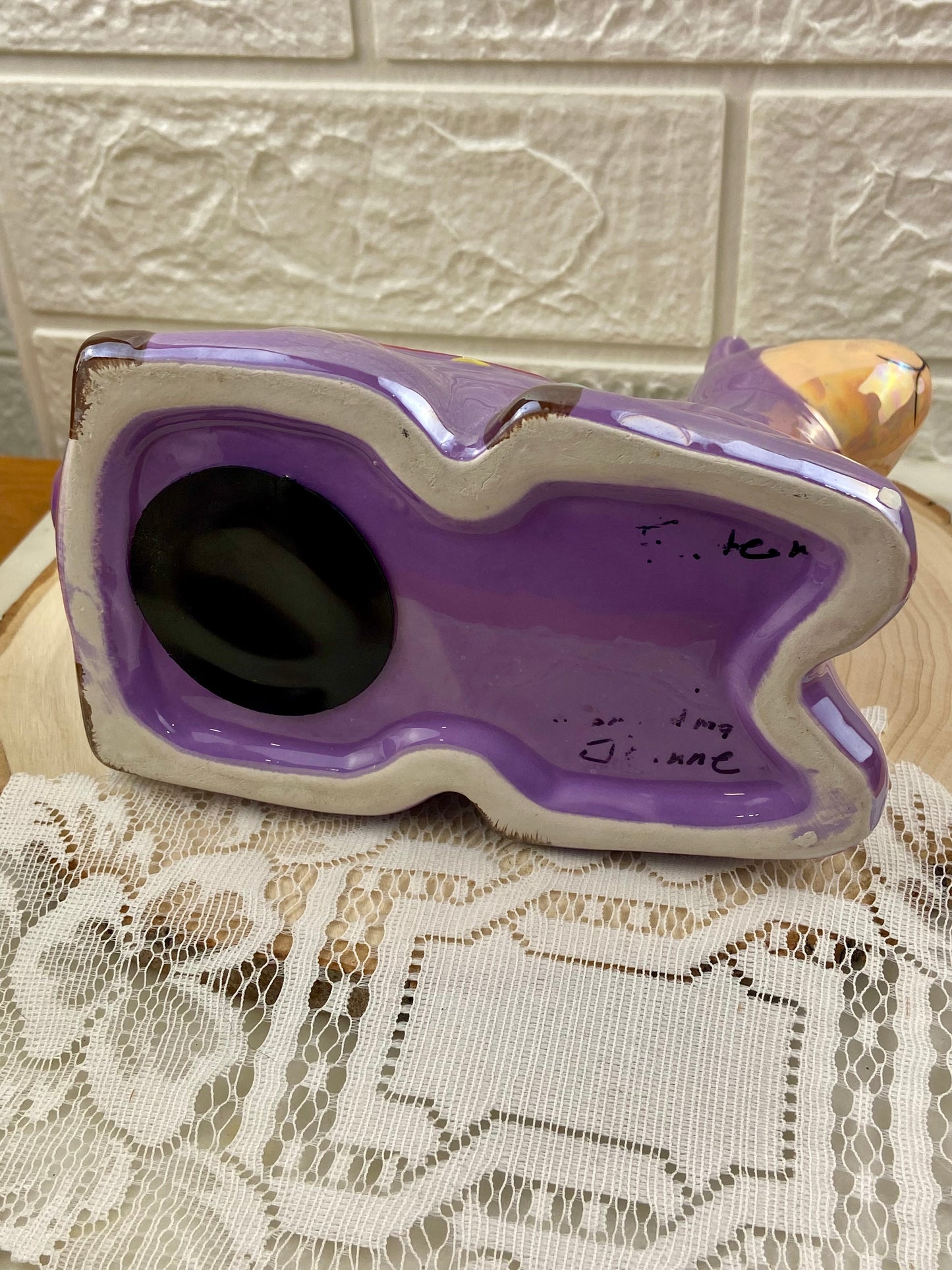 Handmade Ceramic Llama Coin Bank
