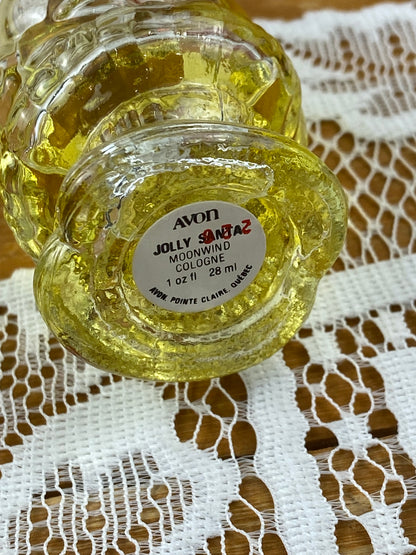 Vintage Avon | Jolly Santa Moonwind Cologne 28mL [90% Full]