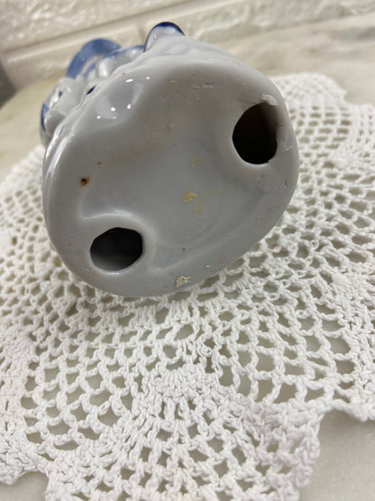 Porcelain Minstrel Figurine 7”