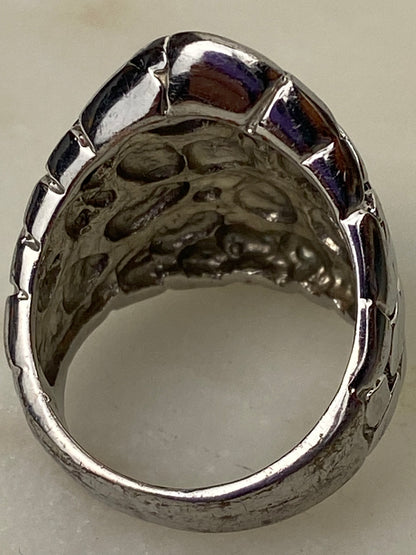 Pebbled Metal Ring