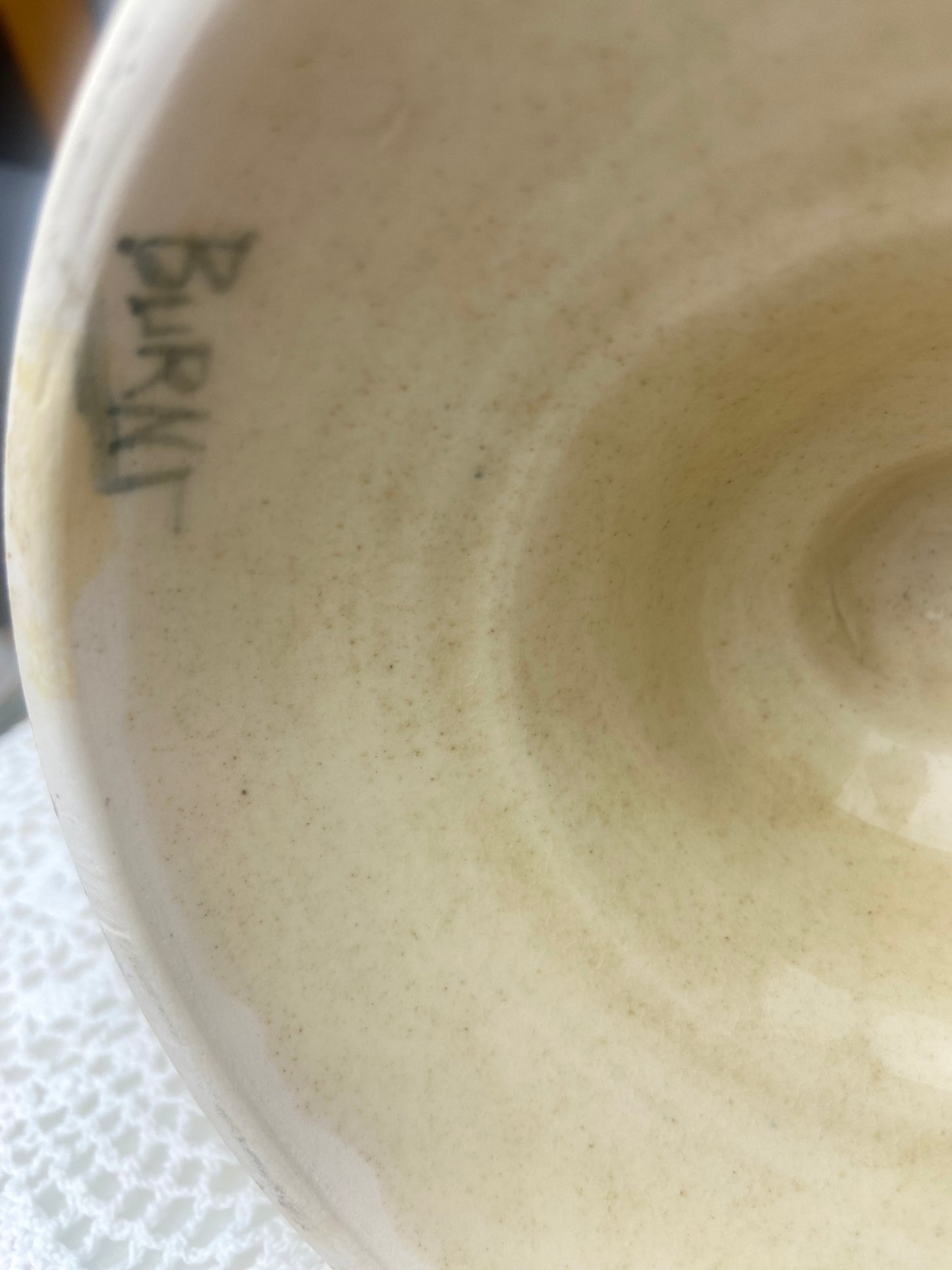 Large Handmade Ring Teapot; Pottery