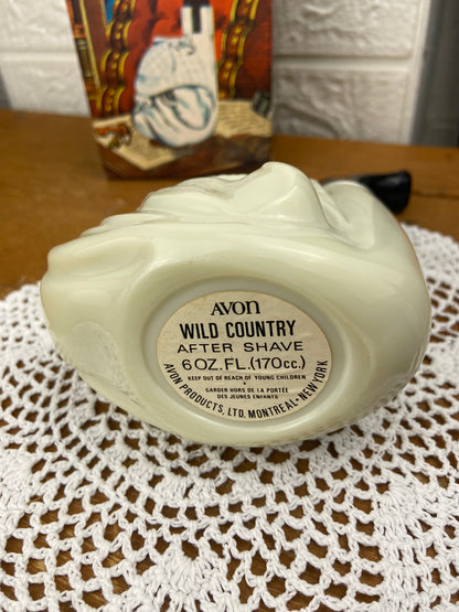 Vintage Avon Bulldog Pipe After Shave Decanter with Box (Empty)