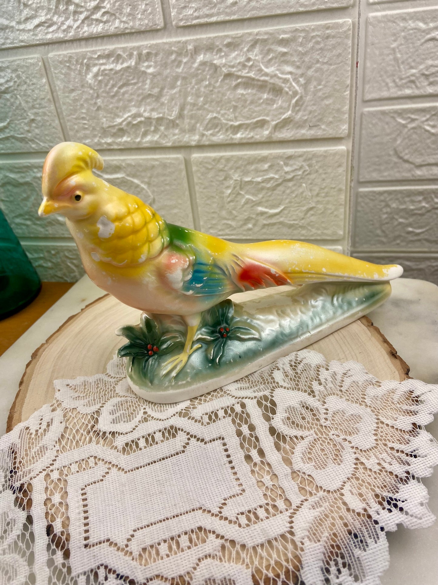 Rare Hand Painted Porcelain Bird #1