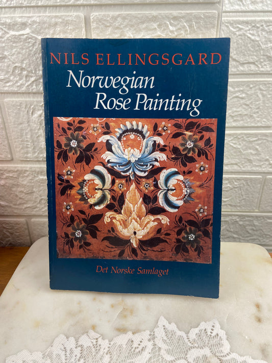 Norwegian Rose Painting by Nils Ellingsgard