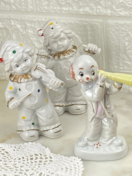 Ceramic Clown Figurines