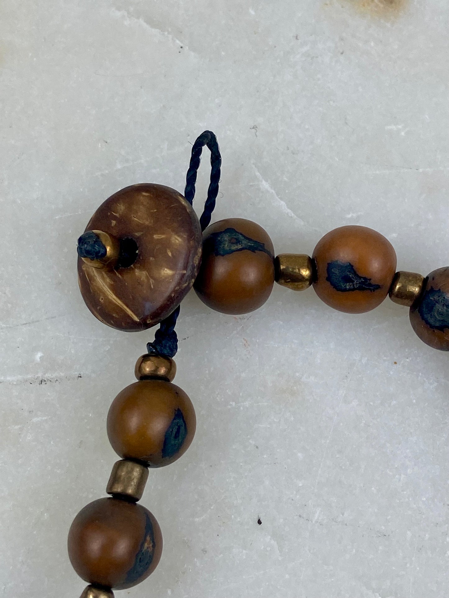Polished Tagua Nut Necklace | Vegan and Eco Friendly