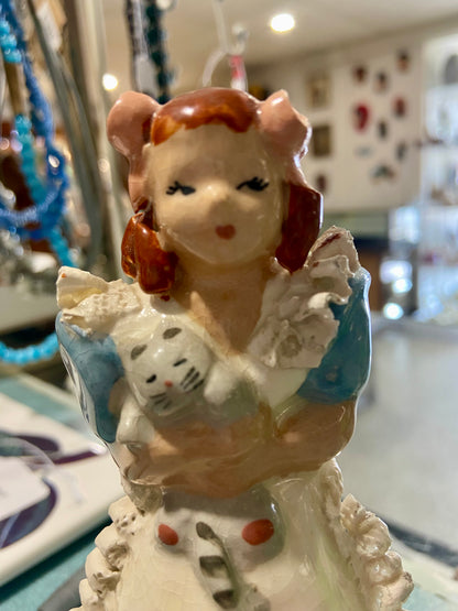 Rare Collectible Ceramic ‘Kathy Lou’ Figurine by Ynez Pottery