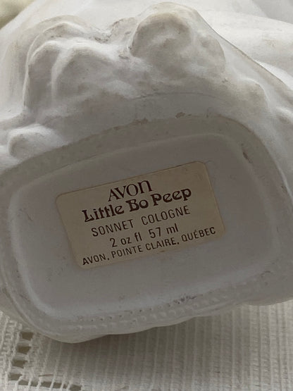 Vintage Avon | ‘Little Bo Peep’ Cologne Decanter [Full / Mostly Full]