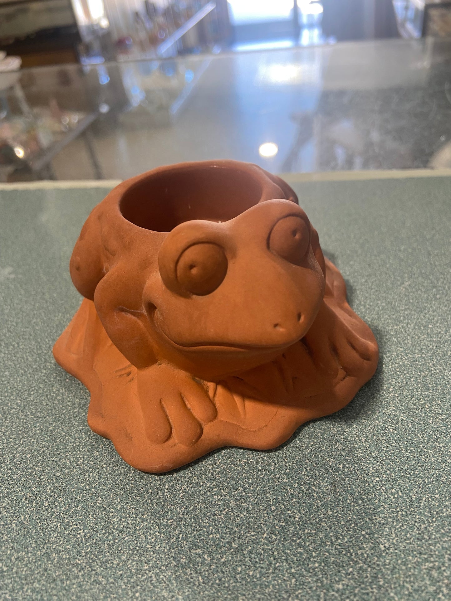 Retired Terracotta Tea Light Votive by Partylite | Turtle Frog Snail
