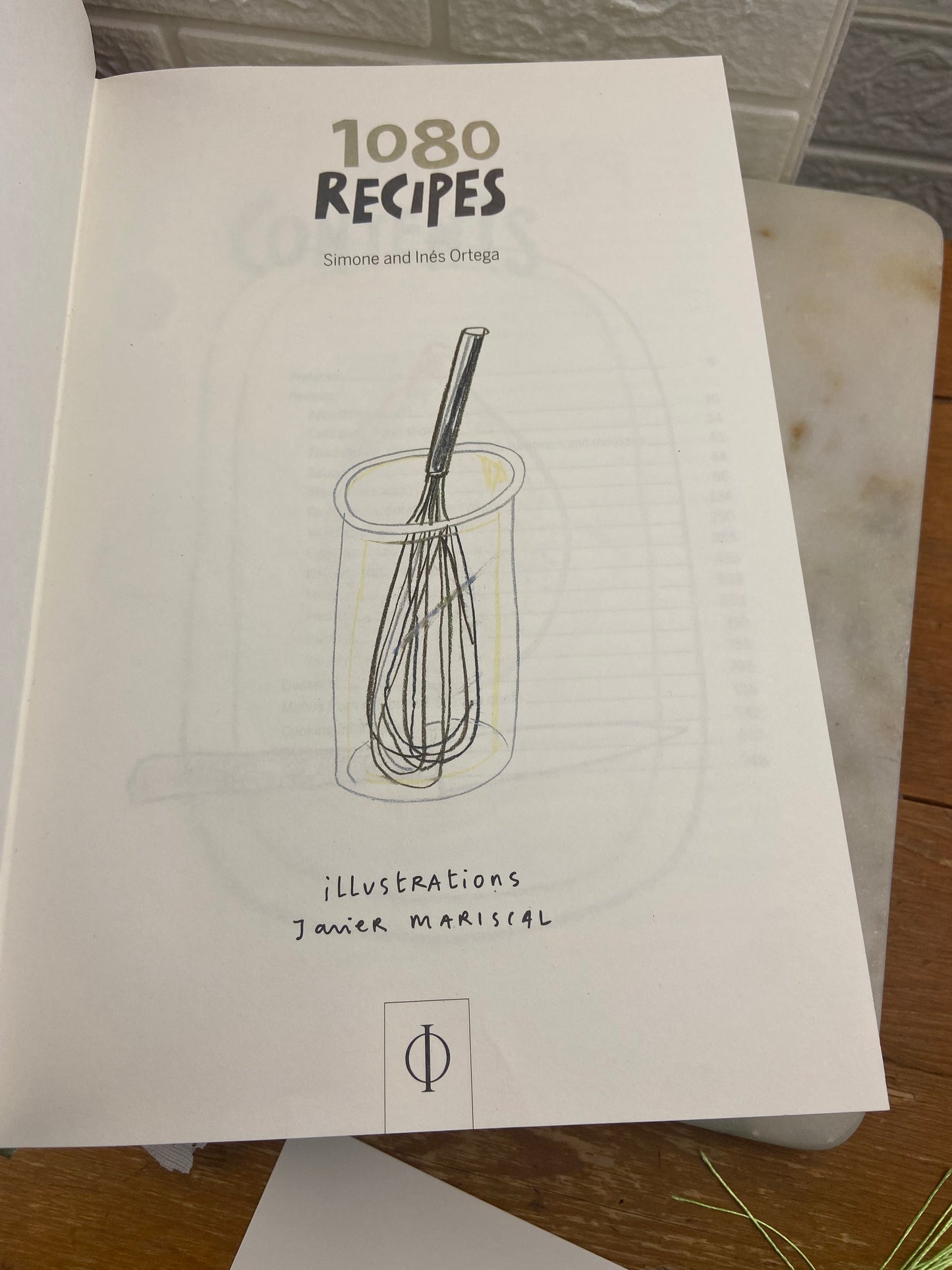 1080 Recipes by Simone and Inés Ortega [Hardcover]