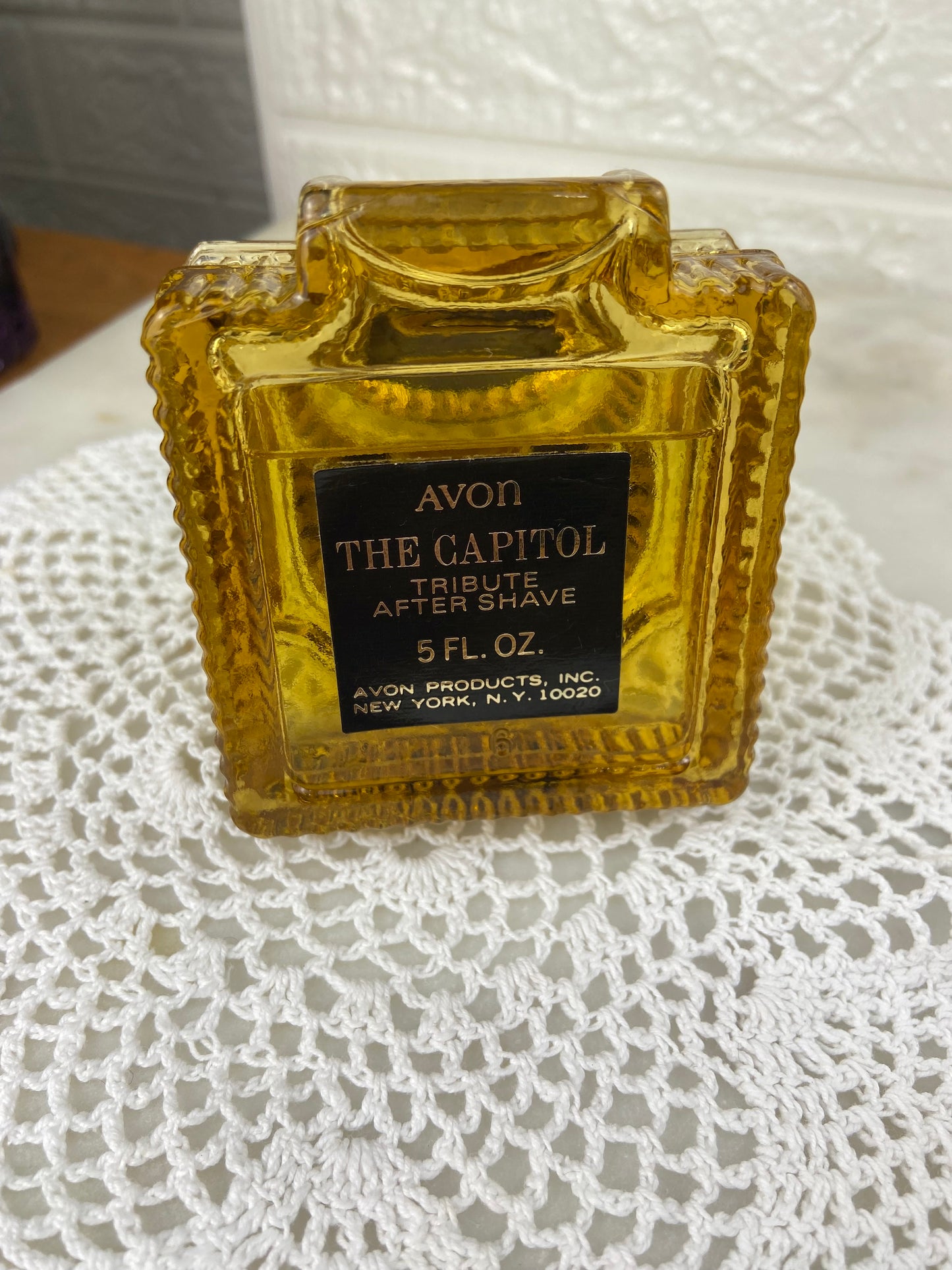 Vintage Avon | ‘The Capitol’ After Shave (5 Fl. Oz.); 90% Full