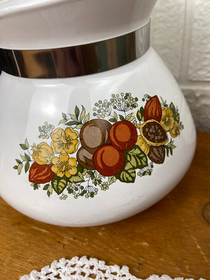 Corning 6 Cup Coffee Pot; ‘Spice O’ Life’ Pattern