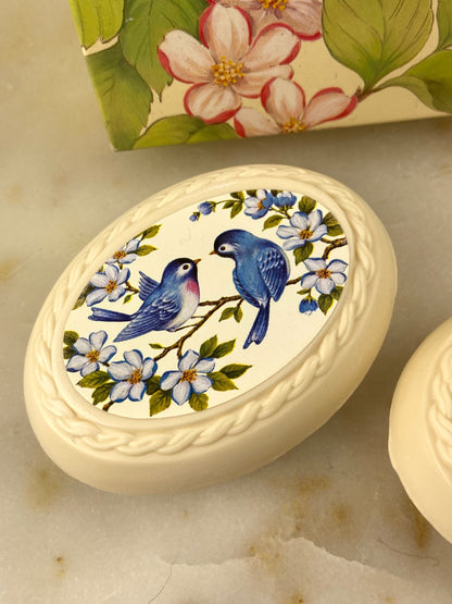Vintage Avon Spring Blossom Soap Set
