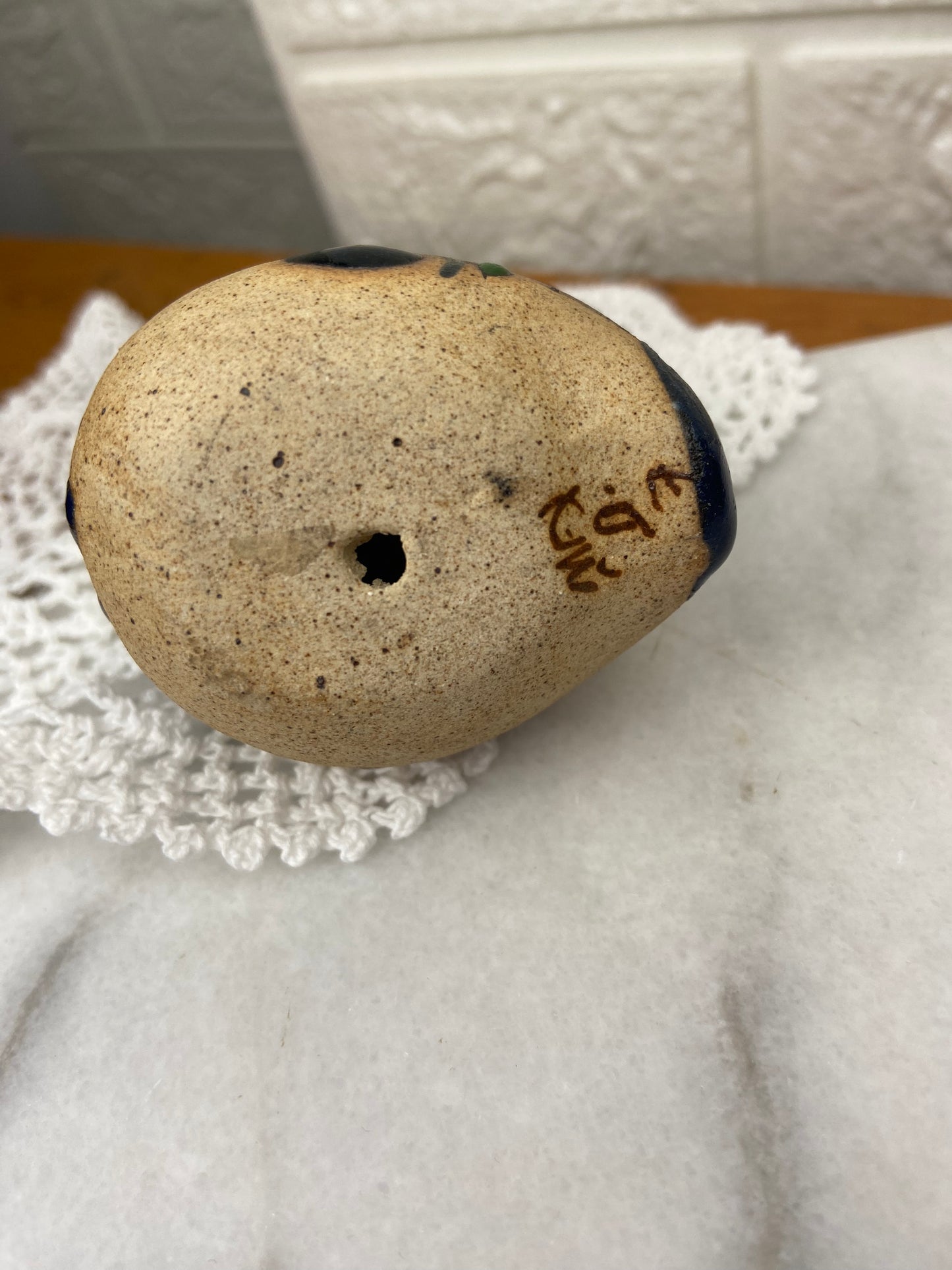 Clay Hand Painted Tonalá Style Bird | Mexican Pottery